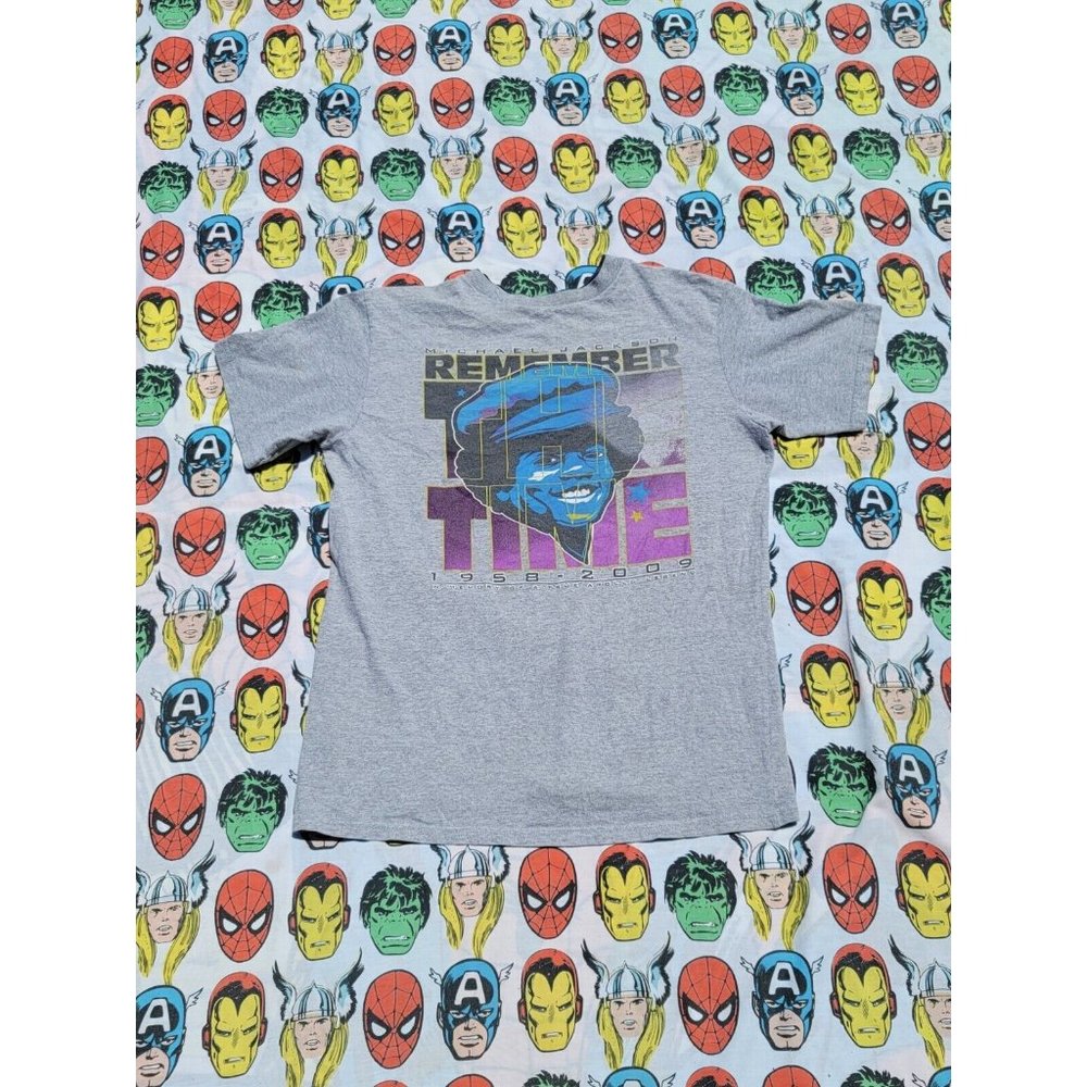 Vintage Y2k RIP Michael Jackson T Shirt Youth Size XL Raptee 90s Skater...